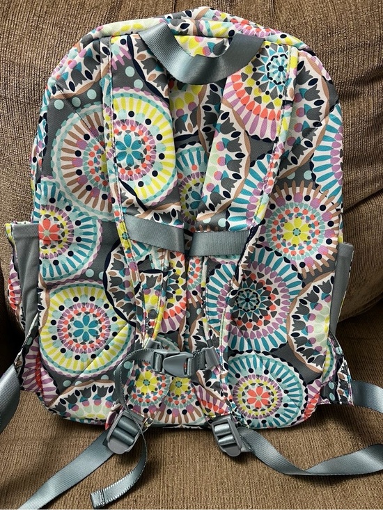 Vera Bradley Turquoise Lined Backpack with Mesh Organizer main image 5